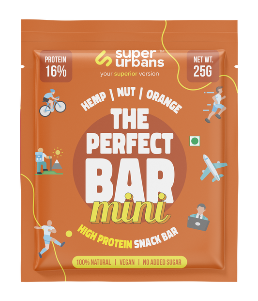 Buy Online Vegan Protein Bars- Orange Flavour, Pack of 12